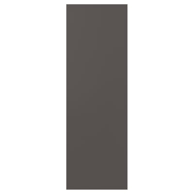 SKATVAL Door, dark grey, 40x120 cm