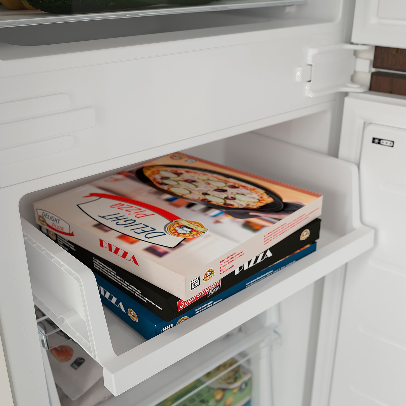 SKOGSNÄS fridge/freezer, IKEA 700 integrated, 213/87 l - IKEA UK