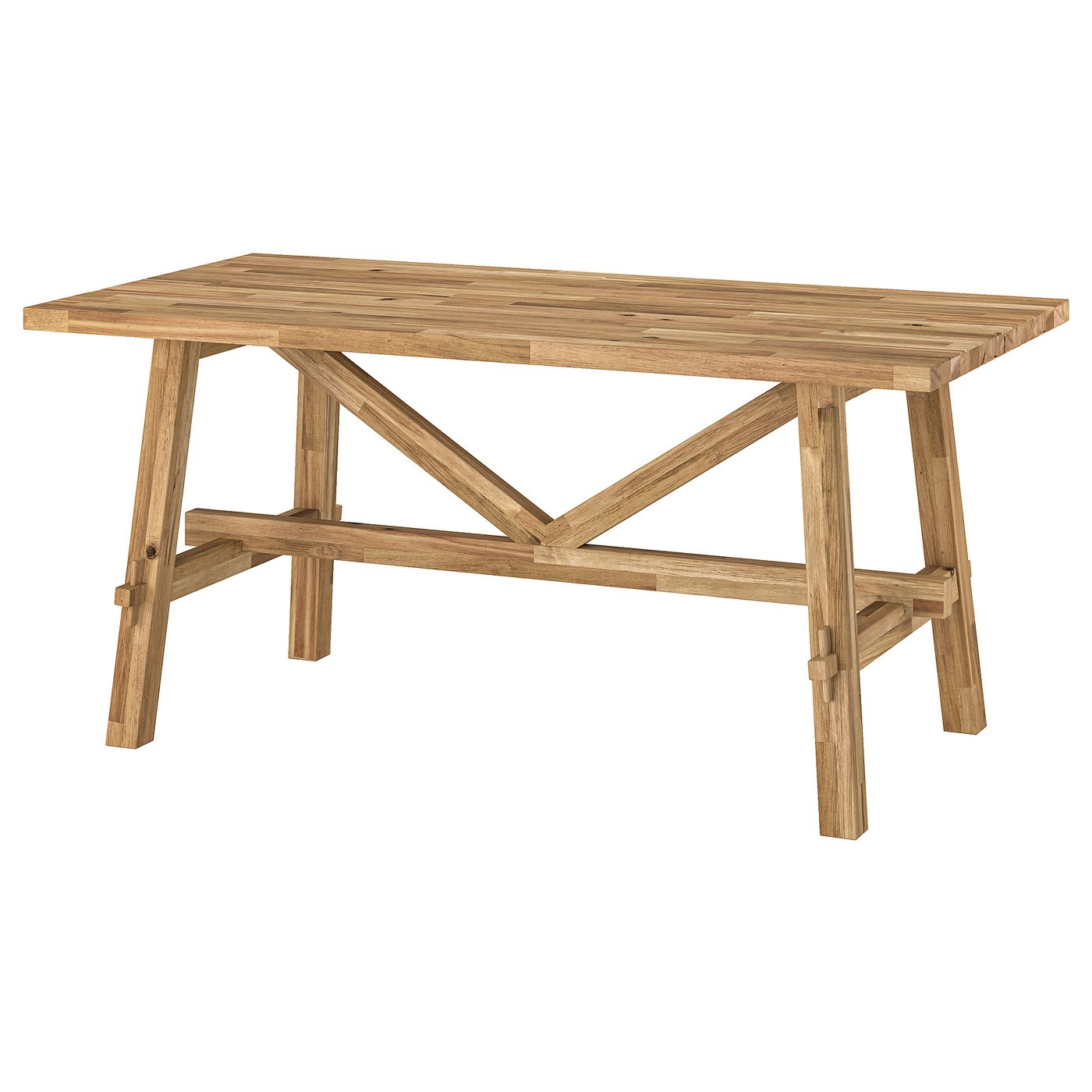 IKEA SKOGSTA 160×81×74cm SKOGSTA dining table, acacia, 160x81 cm - IKEA UK