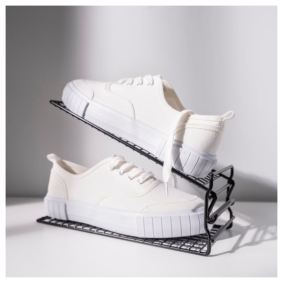 SKOSTALL shoe organiser, black, 11x19x27 cm IKEA