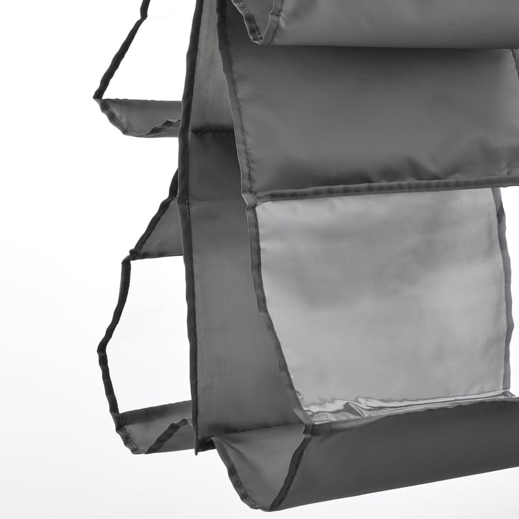 SKUBB hanging handbag organiser, dark grey, 39x93 cm IKEA