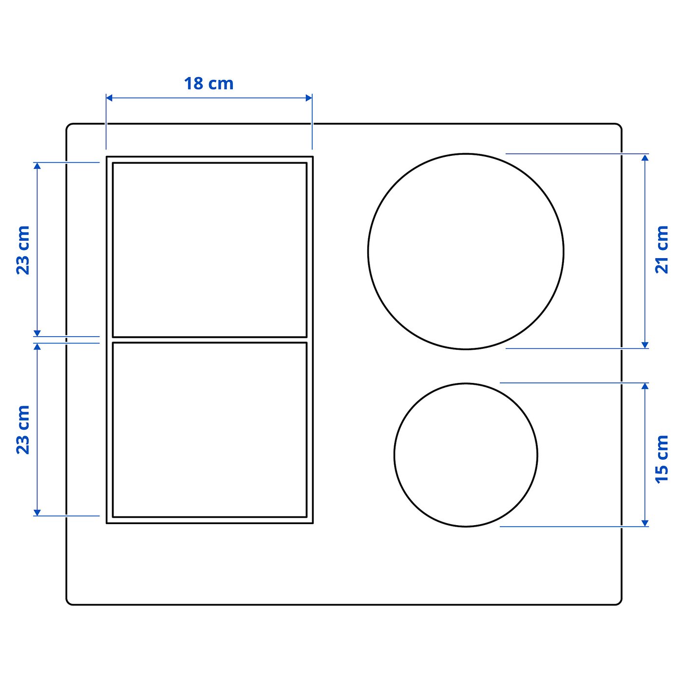 Smaklig Induction Hob Ikea 500 Black 59 Cm Ikea