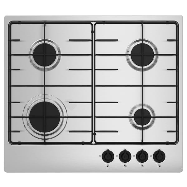 SMÅKOKA stainless steel, Gas hob IKEA
