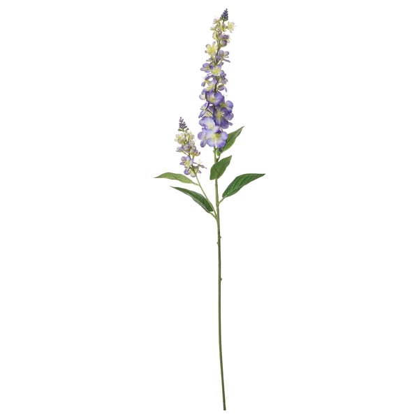 SMYCKA Artificial flower, in/outdoor mullein/blue, 79 cm
