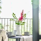 SMYCKA Artificial flower, in/outdoor mullein/dark pink, 79 cm