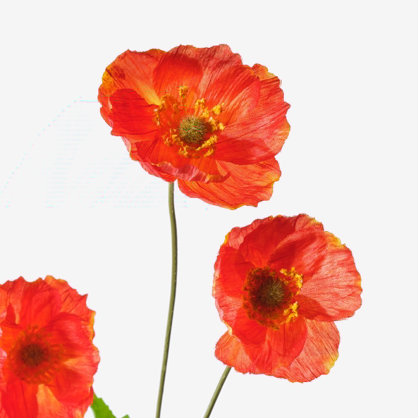 Smycka Artificial Flower In Outdoor Poppy Red 60 Cm Ikea