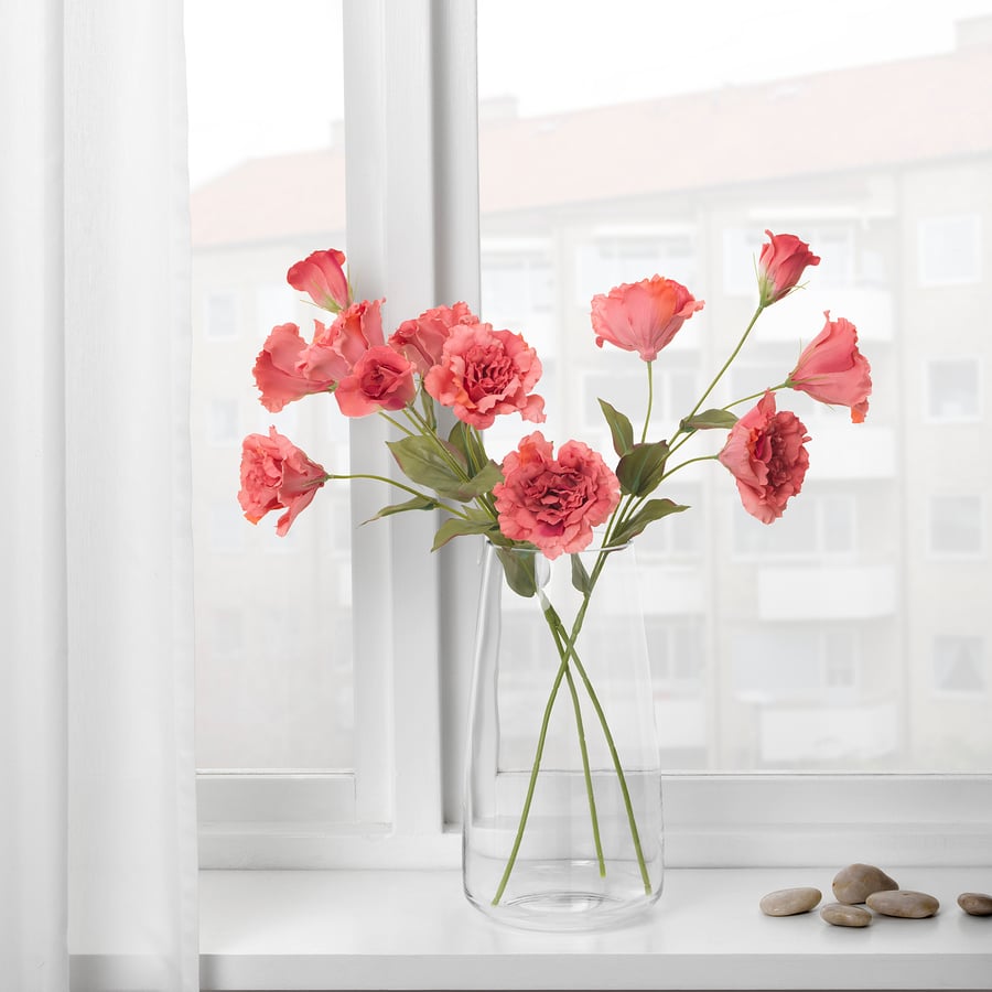 SMYCKA Lisianthus, dark pink, Artificial flower IKEA