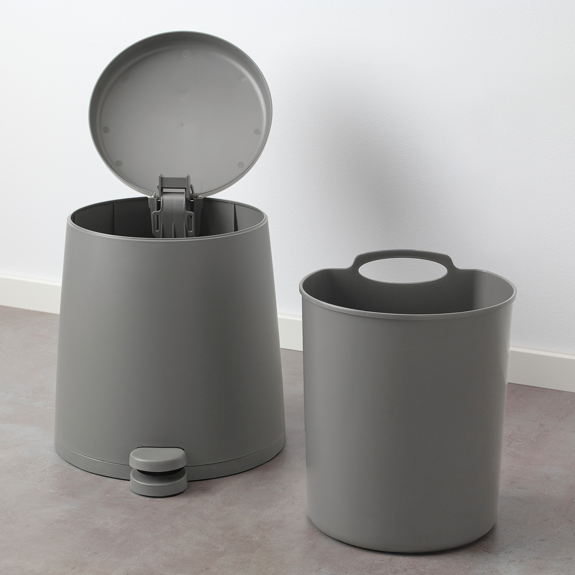 SNÄPP grey, Pedal bin, 12 l IKEA