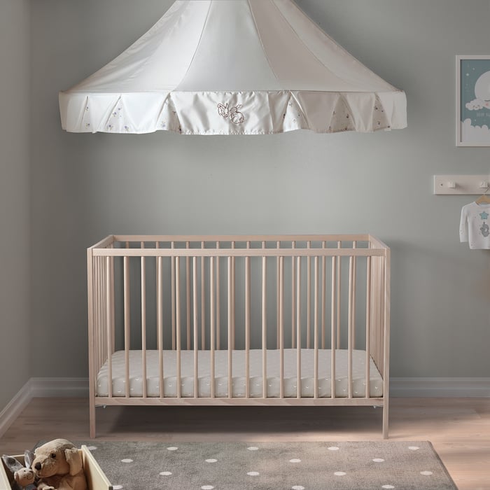 SNIGLAR beech, Cot, 60x120 cm IKEA