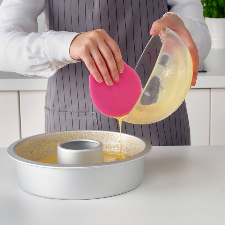 SOCKRIG silicone, pink, Bowl scraper IKEA