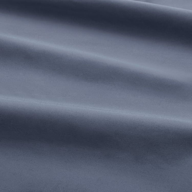 SÖMNTUTA bluegrey, Fitted sheet, Super king IKEA