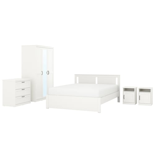 SONGESAND White, bedroom furniture, set of 5 IKEA