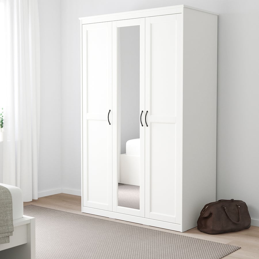 SONGESAND white, Wardrobe, 120x60x191 cm IKEA