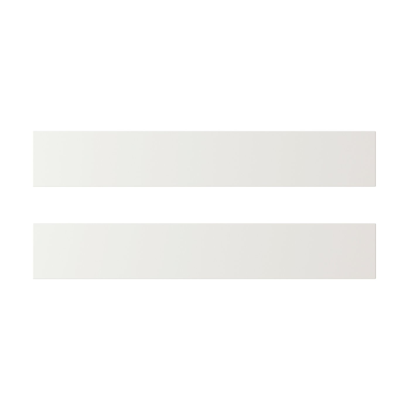 STENSUND Drawer front - white 60x10 cm