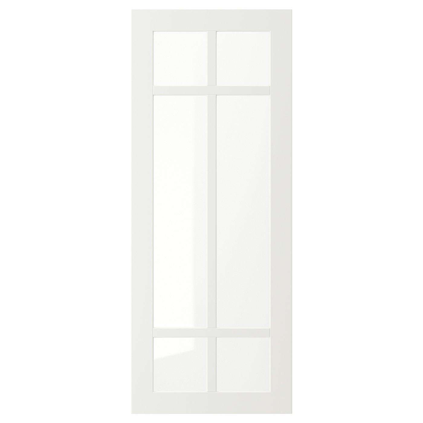 STENSUND Glass door - white 40x100 cm