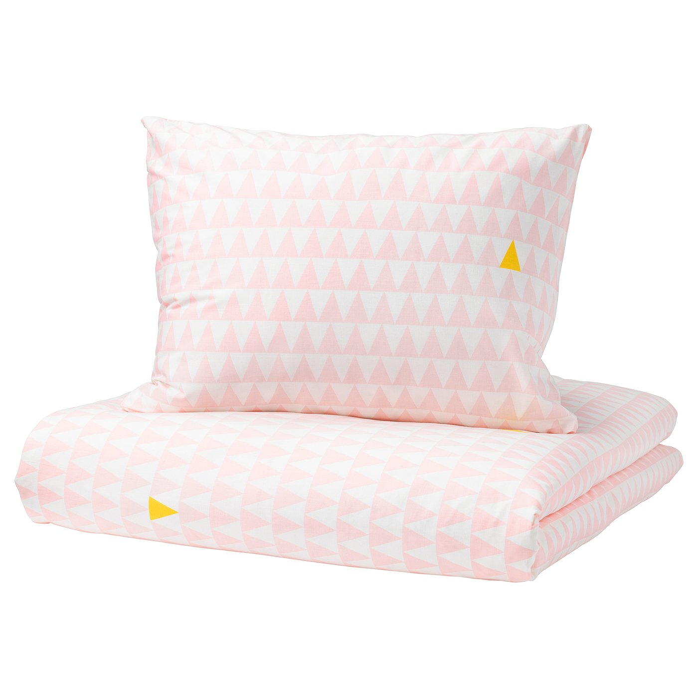 STILLSAMT light pink, Quilt cover and pillowcase, 150x200/50x80 cm IKEA