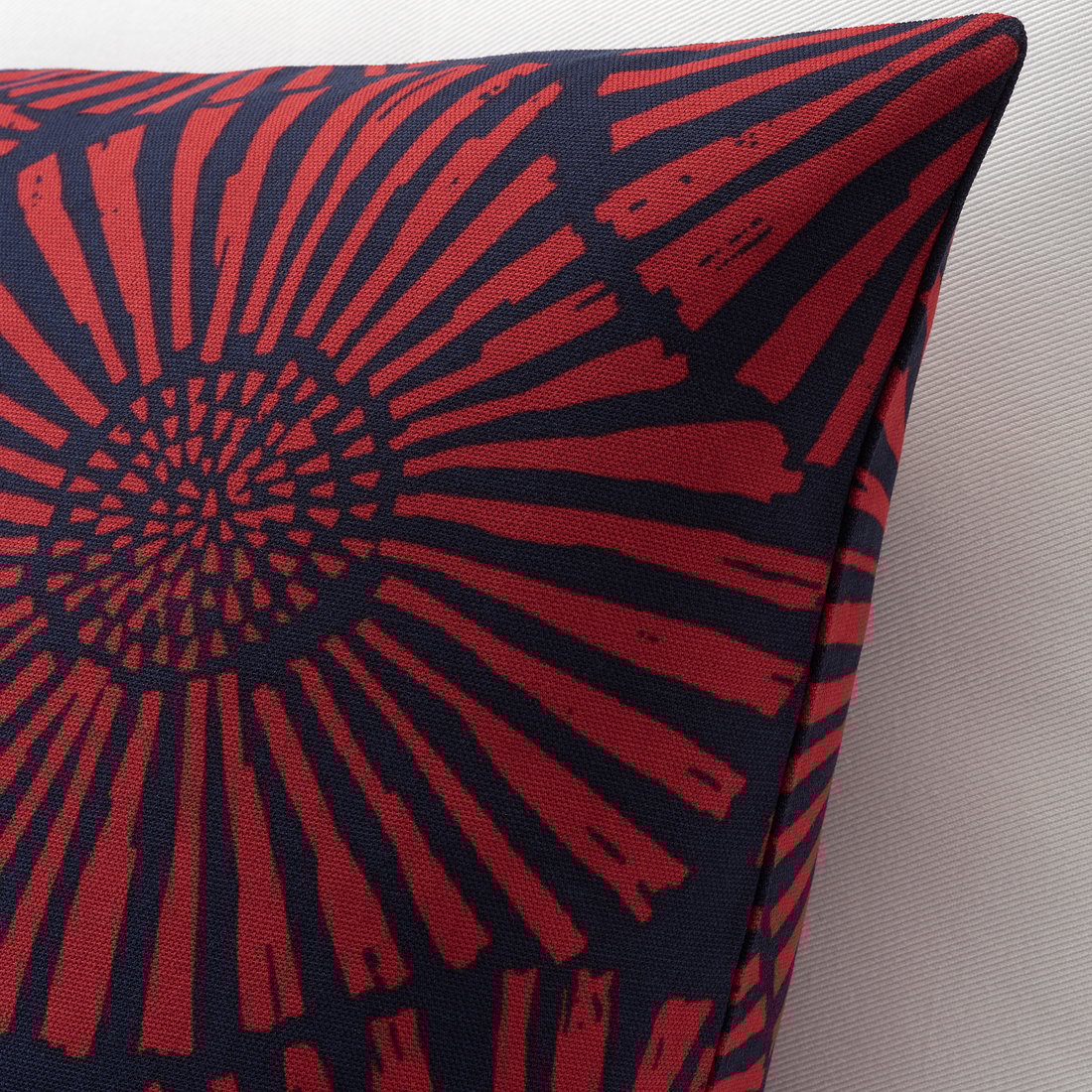 STJÄRNTULPAN dark blue, red, Cushion cover IKEA