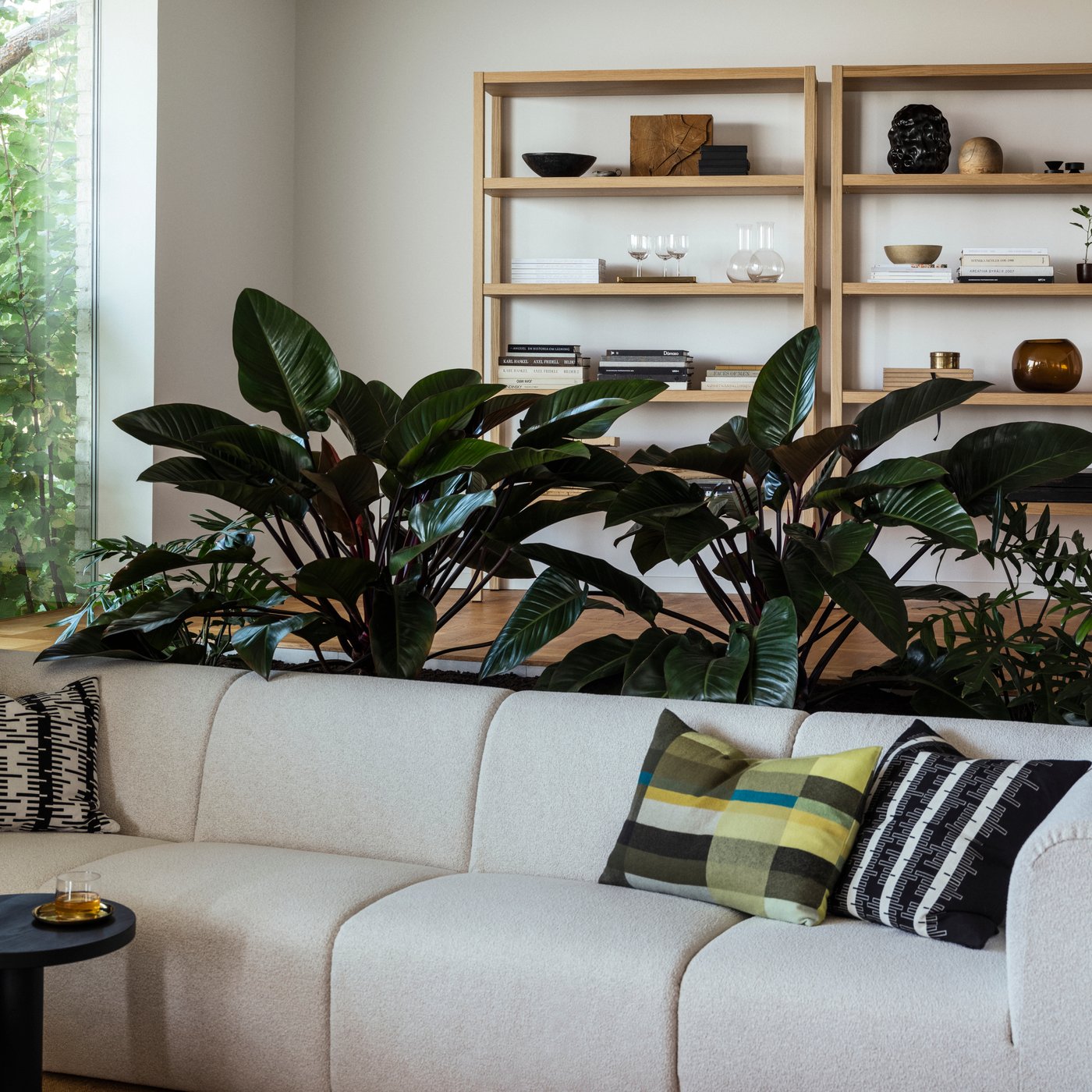 STOCKHOLM 2025 4-seat sofa, Djurmo grey/white - IKEA UK