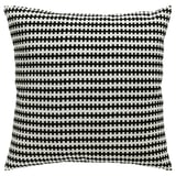 STOCKHOLM Cushion, black/white, 50x50 cm