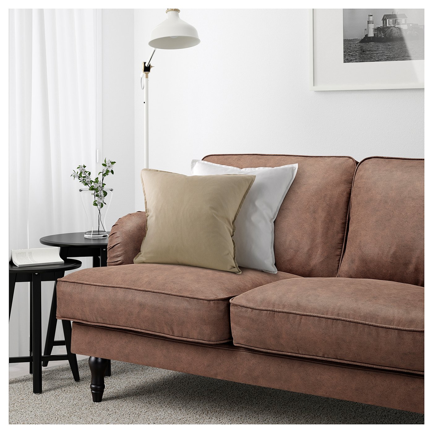 STOCKSUND Järstad antique effect, 2seat sofa. Order here! IKEA