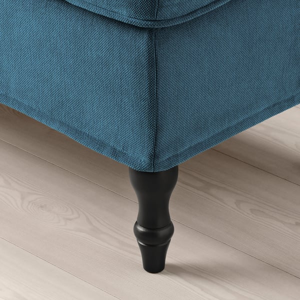 STOCKSUND Tallmyra blue, Footstool cover IKEA