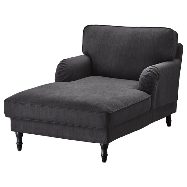 STOCKSUND black, Legs for armchair/sofas IKEA
