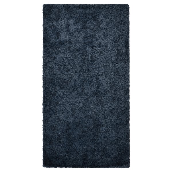 STOENSE rug, low pile, dark blue, 80x150 cm - IKEA UK