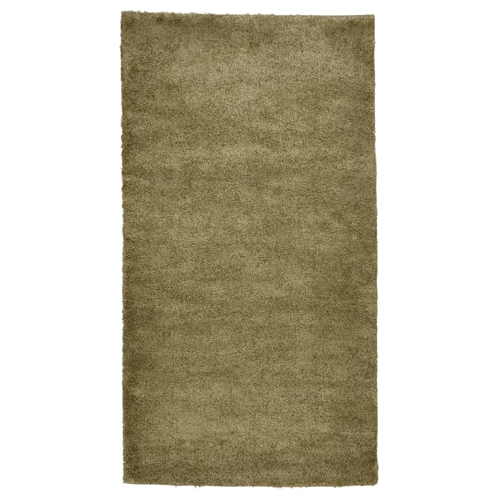 STOENSE rug, low pile, light olivegreen, 80x150 cm IKEA
