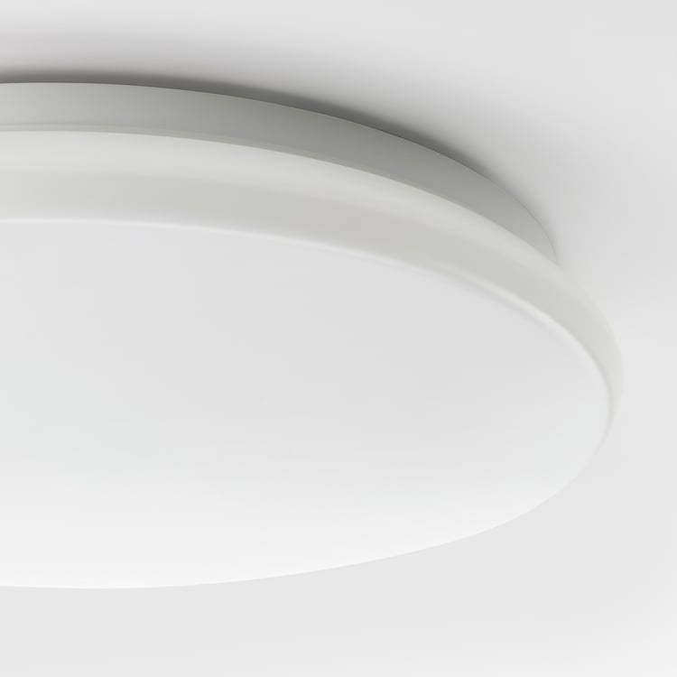 STOFTMOLN white, wireless, LED ceiling/wall lamp, 37 cm IKEA