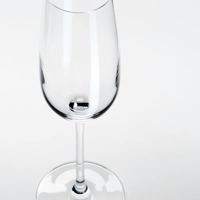 STORSINT Champagne glass, clear glass, 22 cl