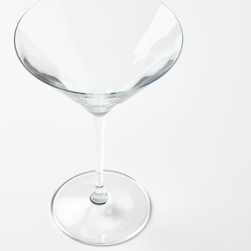 STORSINT martini glass, clear glass, 24 cl IKEA