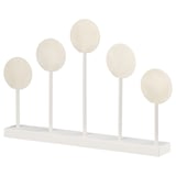 STRÅLA LED candelabra, lollipops battery-operated/white