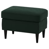 STRANDMON Footstool, Tallmyra dark green