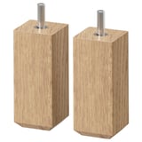 STUBBARP Leg, oak effect