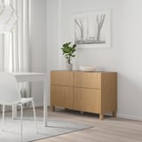 STUBBARP Leg, oak effect