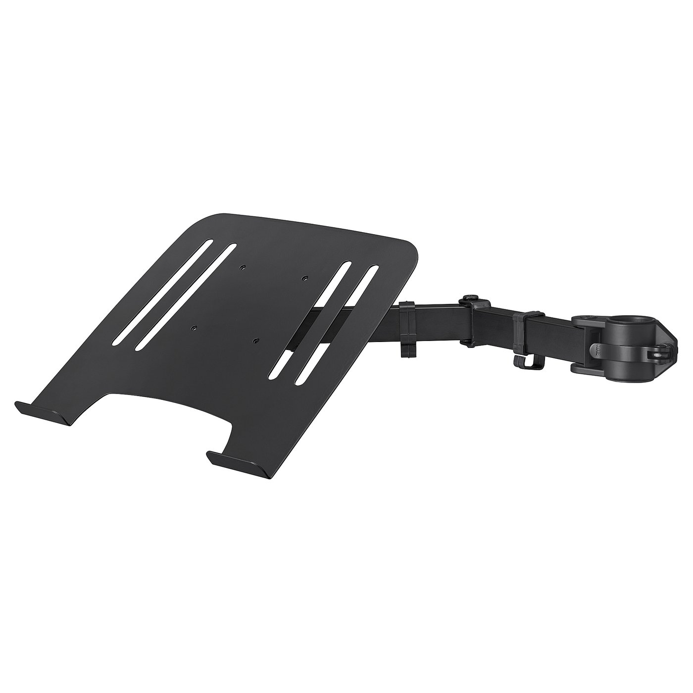 STUBBERGET Laptop holder with arm - black