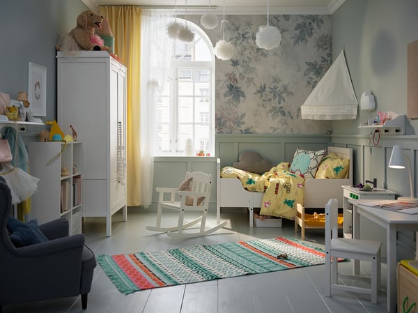 SUNDVIK Rocking-chair, white