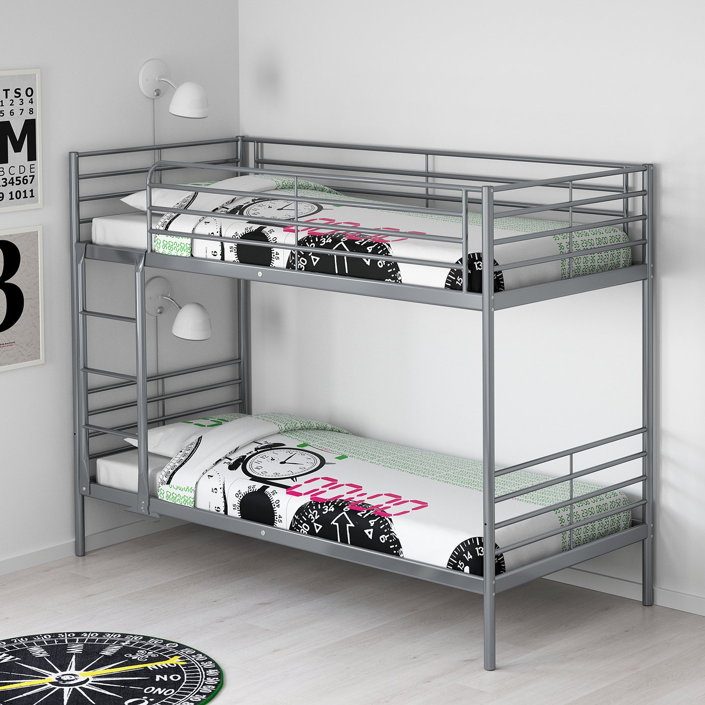 ikea svarta bunk bed