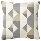 SVARTHÖ Cushion cover, grey/beige, 50x50 cm