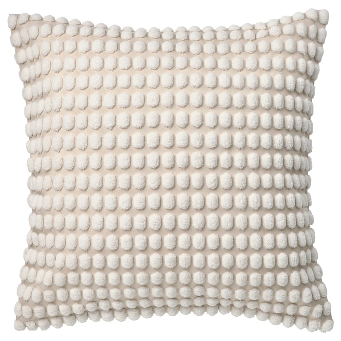 SVARTPOPPEL cushion cover, offwhite, 50x50 cm IKEA