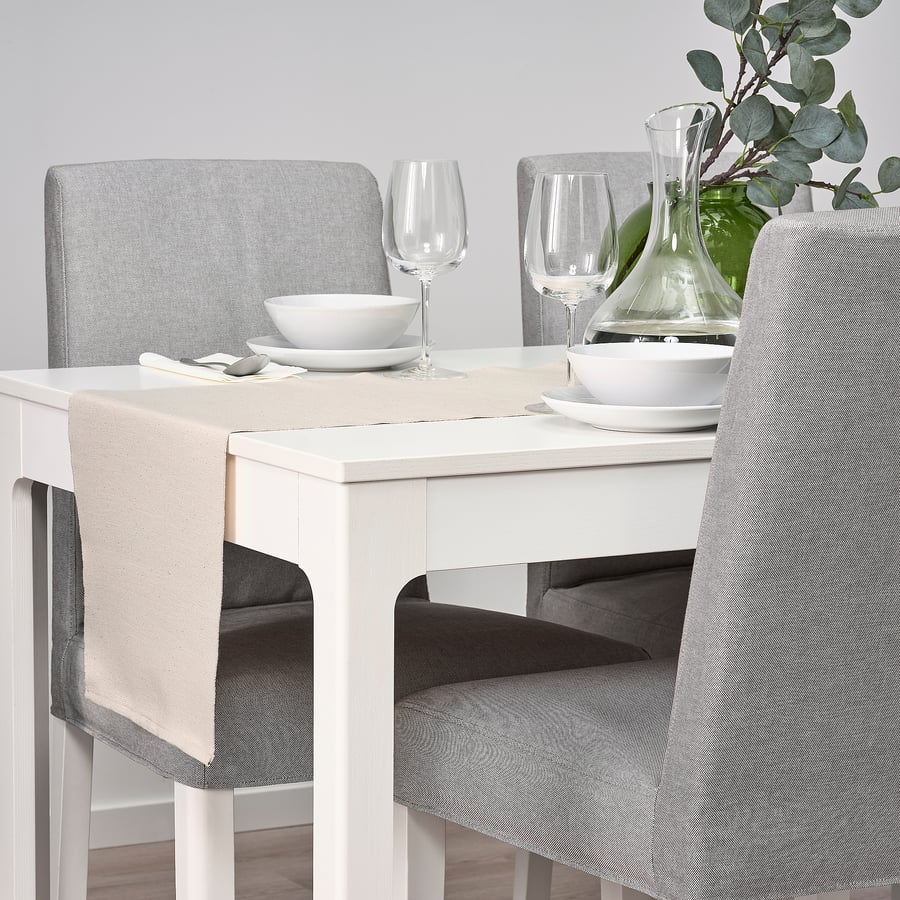SVARTSENAP table-runner, natural, 35x130 cm - IKEA UK