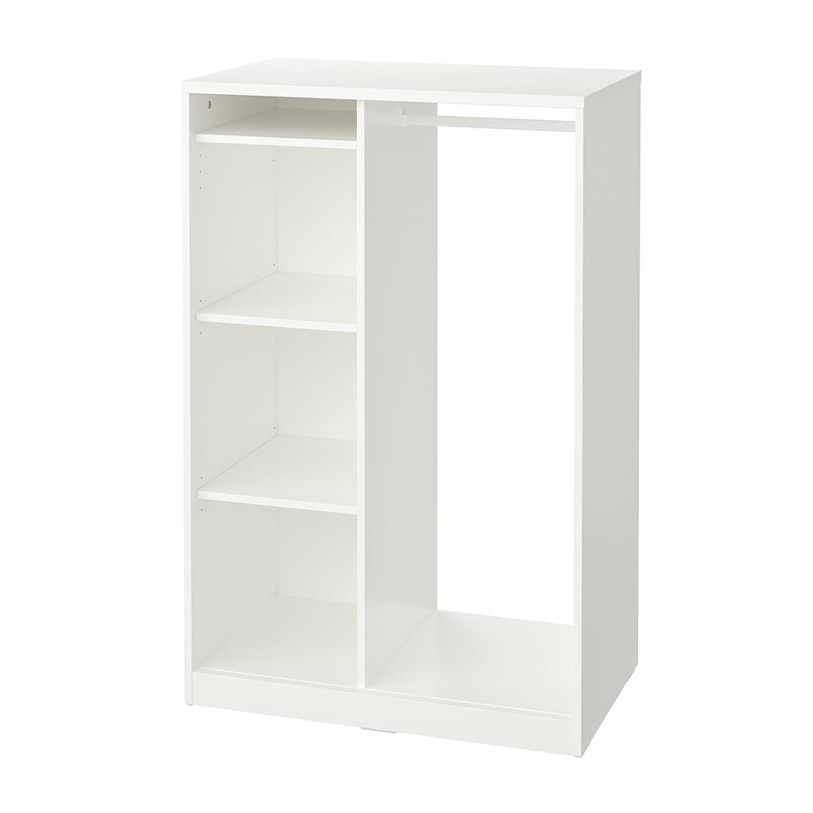 SYVDE white, Open wardrobe - IKEA