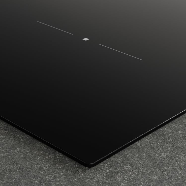 TÄCKNAN induction hob/integrated extractor, IKEA 300 black, 80 cm - IKEA UK