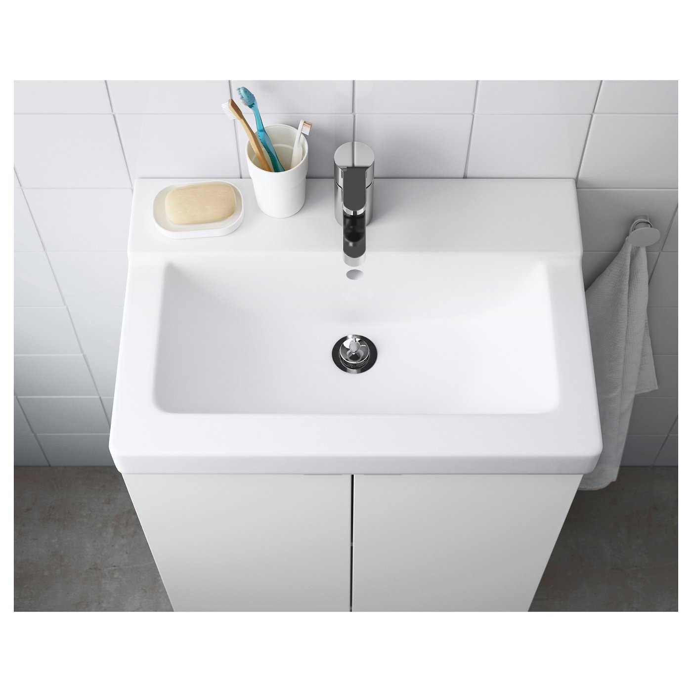 Single wash-basin, 61x41x8 cm - IKEA