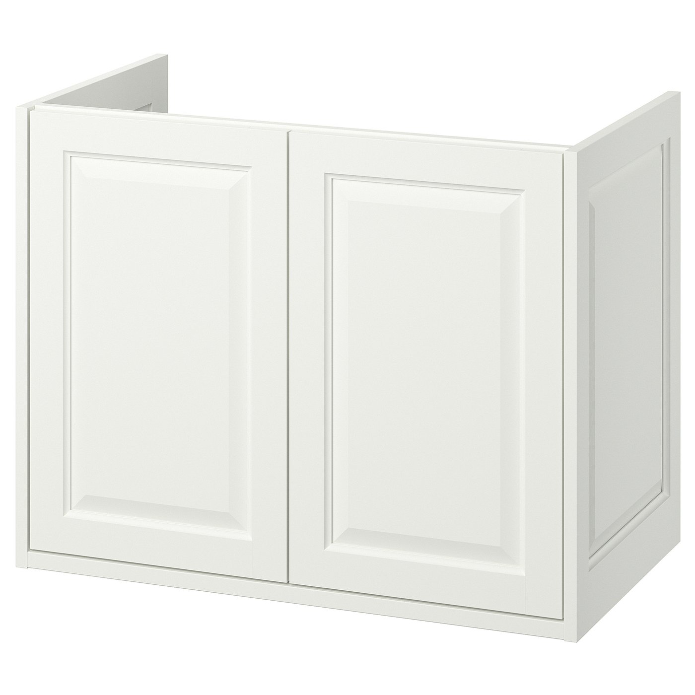 TÄNNFORSEN Wash-stand with doors - white 80x48x63 cm