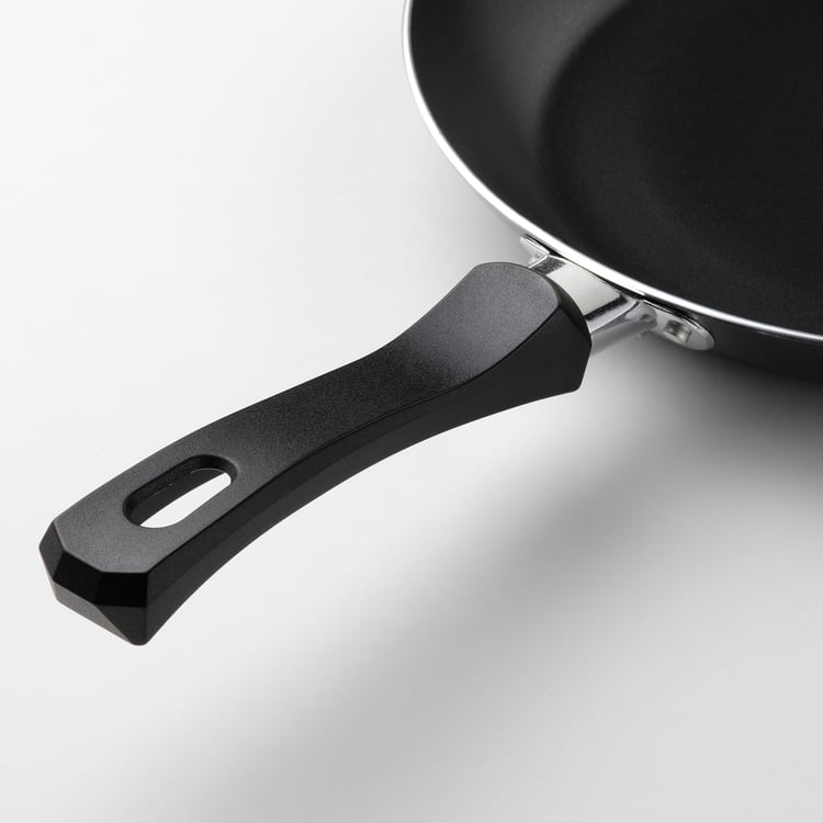 TAGGHAJ frying pan, nonstick coating black, 24 cm IKEA
