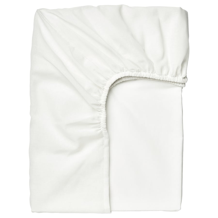 TAGGVALLMO White Single Fitted Sheet IKEA