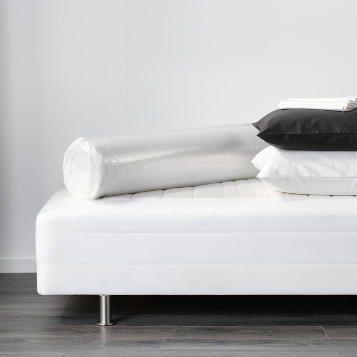 TALGJE White, double mattress topper IKEA