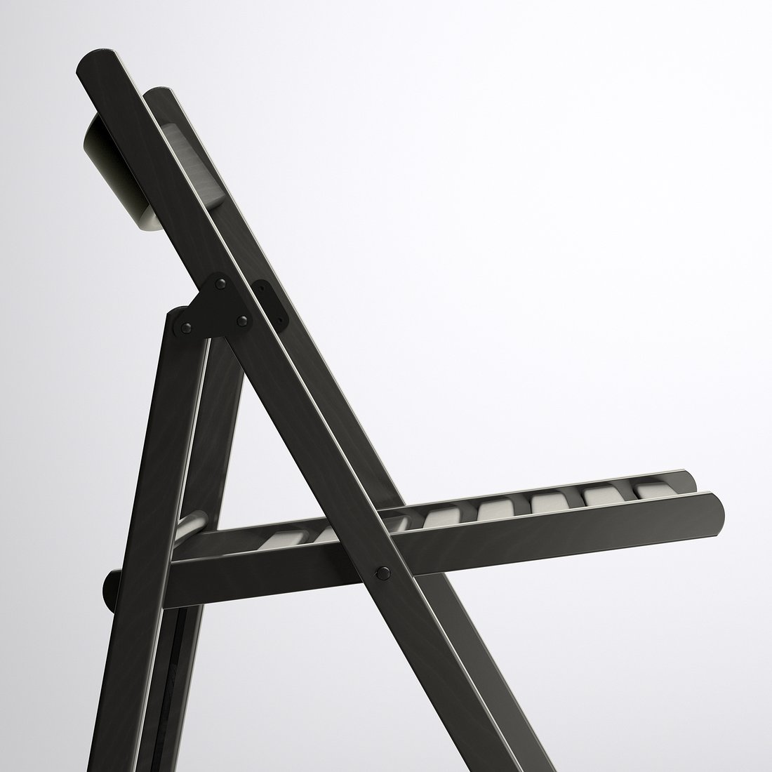 TERJE black, Folding chair IKEA