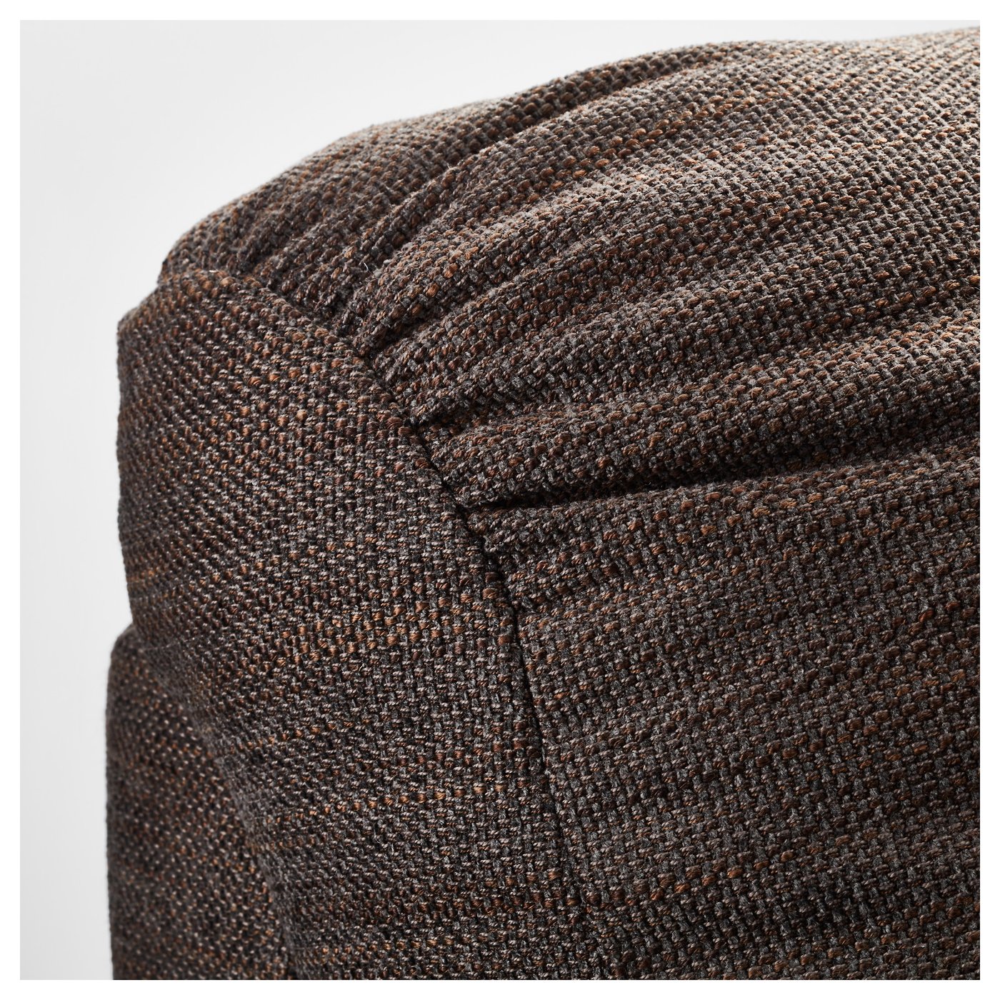 TIDAFORS Corner sofa with arm left Hensta dark brown IKEA